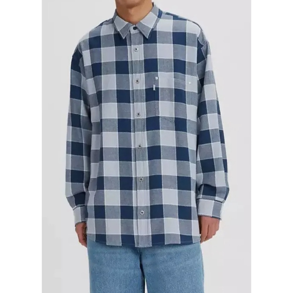Levi’s Silver Tab Buffalo Plaid Jacket Shirt